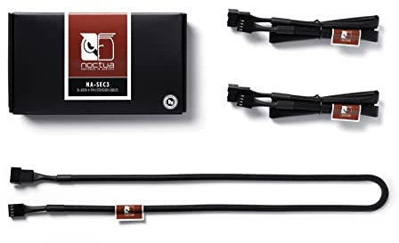 Noctua NA-SEC3, Câbles Rallonges pour Ventilateur (60 cm, Noir)