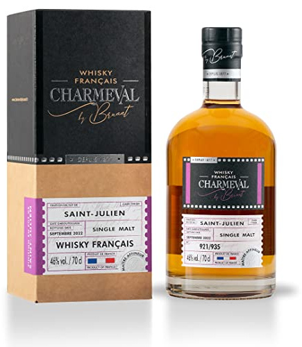 Whisky Français Single Malt - Finition fût de Saint-Julien - Charmeval By Bruant