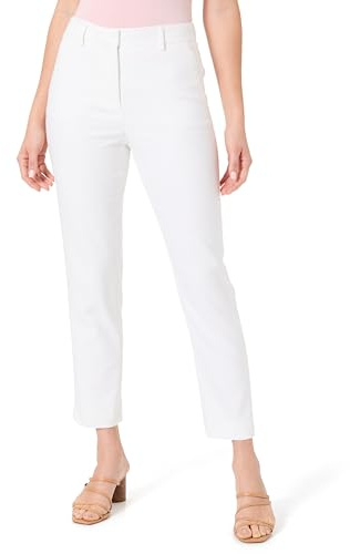 Caroll Pantalon Cigarette Cropped (7/8) Ivoire 36