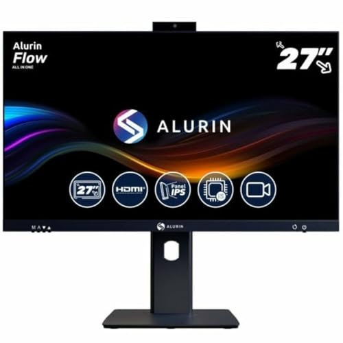 Alurin All in One Flow 68,6 cm (27 Zoll), Intel Core i5-1240, 16 GB RAM, 500 GB SSD