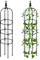Obelisco a torre, traliccio da giardino, obelisco da giardino, obelischi per piante rampicanti, obelischi da giardino, supporto per piante rampicanti, supporto per piante rampicanti e fiori