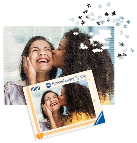 Ravensburger Fotopuzzle 1000 Teile personalisiert Querformat Geschenk | 1000 Teile, Zum Selbstgestalten, Personalisierte Fotogeschenke, Für Kinder und Erwachsene