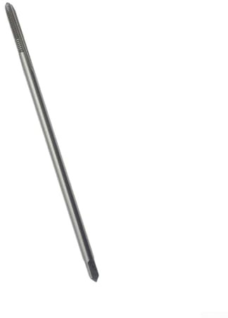 Volakebeing Taraud à main longue tige M6 x 1,0 x 100 mm pour filetage à droite HSS Outil de travail des métaux pour la fabrication CNC applications industrielles