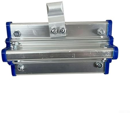 Rodillo de película de invernadero para ventilación lateral con aluminio ligero y revestimiento antioxidante para una mejor circulación del aire y apoyo al crecimiento vegetal (25 tubos)