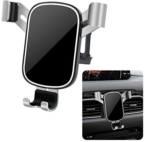 Lunqin KFZ-Handyhalterung für Mazda CX-5 CX5 2017 2018 2019 2020 2021 2022 2023 2024 2025 CX 5 SUV Auto-Innenzubehör, beste Handy-Halterung, Handy-Halterung, Lade-Navigations-Halterung