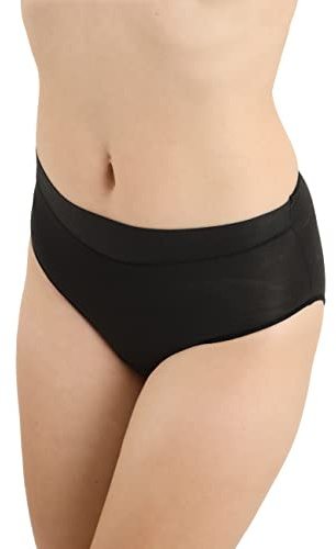 ALBERT KREUZ Femme Culottes Taille Haute fonctionnelles Cool Climat Set de 3 Noir XXL