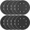 KONGMING Disque Abrasif 125mm Sec and Eau 8 Trous 100 Pièces Grain 80 120 180 240 320 400 600 800 1000 2000 Carbure de silicium pour Ponceuse Excentrique