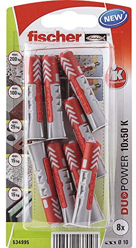Fischer - Dübel – 8 Dübel DuoPower 10 x 50 mm Fischer