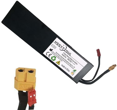 HSSYTZOUL Batería De Iones De Litio De 36V 10.4AH Batería Scooter Eléctrico Placa De Protección 25A Incorporada para La Conversión E-Bike Y E-Scooter Baterías De Litio