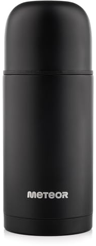 meteor thermoskanne 1L und 750ml thermobecher BPA-freie thermosflasche aus edelstahl - Isolierflasche Thermoskanne für Kinder und Erwachsene - 2 cup Stainles thermos - Thermosflaschen mit 2 Becher