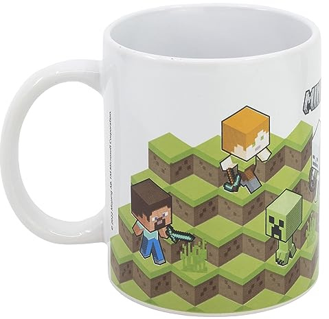 TAZA CERAMICA SB 325 ML EN CAJA MINECRAFT TNT BOOM