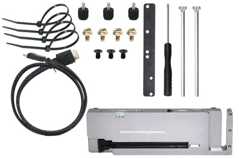 OCU LINK - Base externa de GPU de alta velocidad de 40 Gbps, compatible con RTX3060 y GTX1060, instalación sencilla, base externa de aluminio para GPU