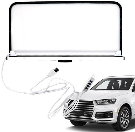 LED-Arbeitsleuchte, stark klebend, mit verstellbarem Licht, Arbeitsleuchte mit 3 Stufen, dimmbar, für Outdoor-Abenteuer, Camping, Wandern, Jagd, Autoreparatur und Ri