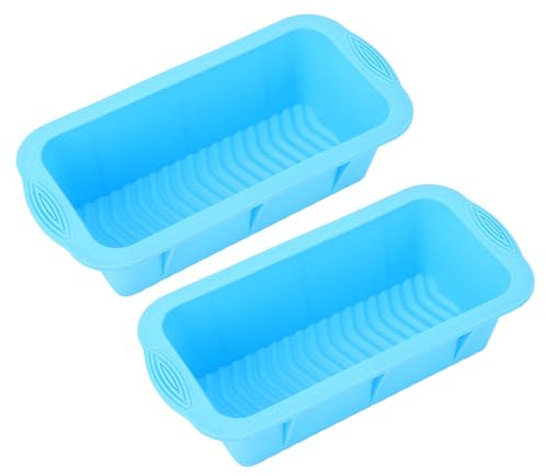 Hamwesh Moldes para Bloques de Hielo, 2 Bandejas Grandes de Silicona para Cubitos de Hielo para Hacer Cubitos de de Gran Tamaño con Fácil Liberación y Limpieza Sencilla para Baño de, Inmersión en