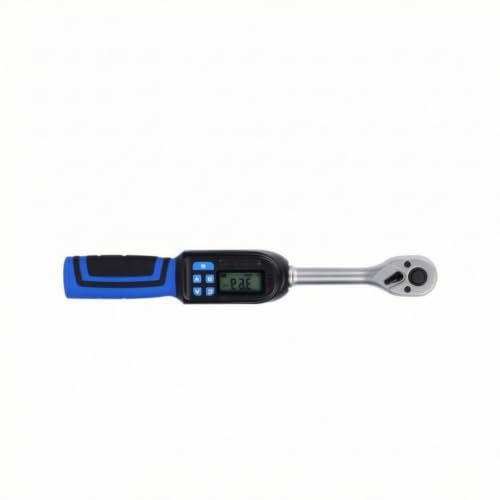 KiBcsLic Chiave Dinamometrica Digitale Compatta Chiave Dinamometrica con Display Regolabile Torsiometro per Meccanici, Manutenzione Meccanica, Officina, Garage, 3/8 3-60N.M