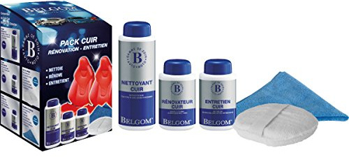 BELGOM – Pack Imperméabilisant capotes – Nettoyage et protection – 2×500 ml – Applicateur inclus