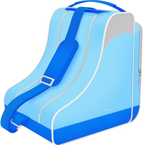 VENTCY Inliner Tasche, Skischuhtasche Tasche Kinder, Rollschuhe Tasche, Tasche für Inliner, Tasche Schlittschuhe, Skatertasche für Kinder/Erwachsene (bis 28 zu 43(EU))