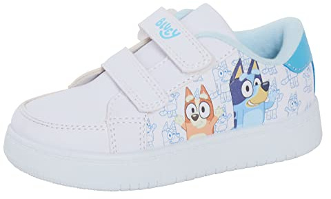 Bluey Trainers for Kids Blue/White 6 UK Child