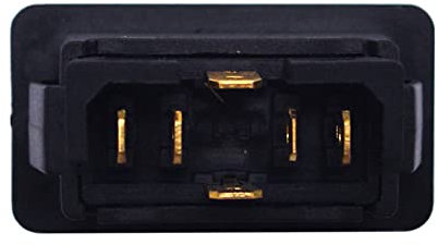 Maodom Interruttore alzacristalli Elettrico Universale, Compatibile con Sollevatore di Vetro per Auto a 6 Pin, Interruttore del finestrino 'Auto Controllo 'Auto Pulsante a bilanciere