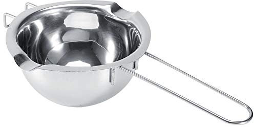 OKJHFD Stainless Steel Double Boiler Pot for Melting Chocolate Making Chocolate Butter Milk Pan Kitchen Cookware Tool