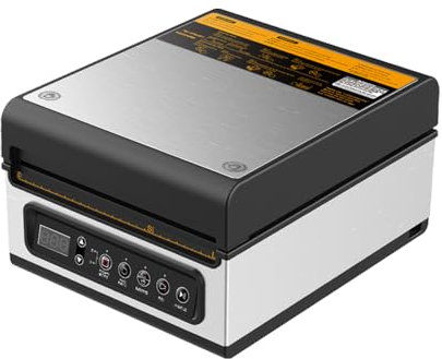Vacuum Sealer Machine, Multiple Modes, 95kPa Suction, 254mm Sealing Length, Electric Vacuum Sealers Packaging Machine, Fit Most Bags, for Liquid or Powder Food