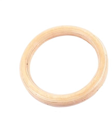 Hogvinnatil Turnringe Holzgymrings Gymnastik Holzturnringe 32mm Hebering Turnerringe Gymnastikringe Fitness Ringe Workout Sport Klimmzug Workout Ringe Fitnessring Gymnastikgeräte Für Muskeltraining