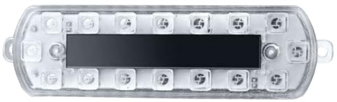 Feux Stroboscopiques LED pour Camions - Lumière Stroboscopique Solaire Sans Fil Multicolore - Éclairage Automobile pour Moto Camion Drone Décoration Maison Fêtes