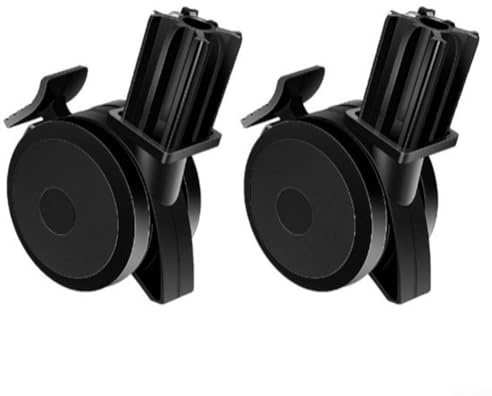 MeevrgR 70360 Locking Casters for Weber Grills, Replacement Swivel Wheels for Genesis E310 E320 S330 E210 for Spirit Summit Series 2007-2019 Models, BBQ Grill Mobility Enhancement Parts