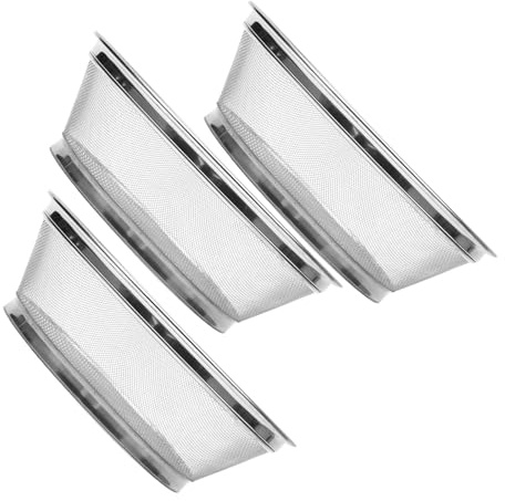 Alipis 3 pièces Panier Drain de Cuisine Acier Inoxydable Corbeilles Fruits et Légumes Renforcées Passoire Pratique pour Lavage et Égouttage Rapide