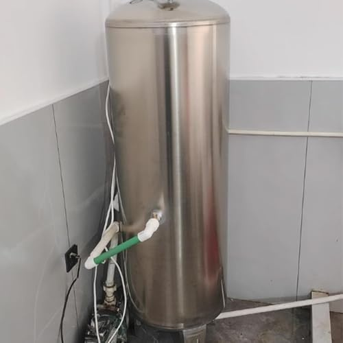 Tryckvattentank för hushållsbruk, vattentank med tryckökning och rengöringsport, för trädgårdsarbete (100L/26,4 gal)