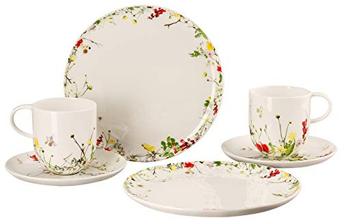 Rosenthal Brillance Fleurs Sauvages Set 6-teilig Becher Coup
