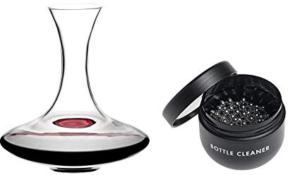 Riedel Decanter Set Ultra with Riedel Glass Cleaner (2400/14 + 0010/05) Value Set