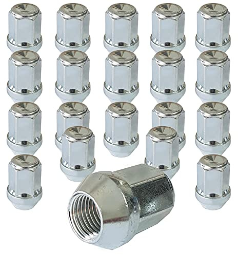 20 Radmutter 1/2 Zoll - 20 UNF 60° Kegelbund geschlossen SW 19mm 20-KEMUTTER1220GES