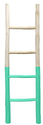 Meubletmoi Dekoleiter, zweifarbig, Holz – skandinavisches Bohemian Chic – Scala