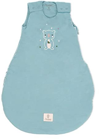 Sterntaler Baby Unisex Schlafsack Baby Baby-Schlafsack Kalla - Babyschlafsack, Pucksack Baby, Strampelsack mit Koalamotiv - Recycelt - 50/56