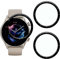 [3 Pièces] KELOLIN Protection D'écran pour Amazfit GTR 3, bords incurvés 3D, Couverture complète, Anti-rayures, HD Protection d'écran souple compatibles avec Amazfit GTR 3