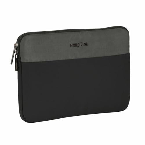 Safta Funda para Portatil 11,6'' Capsula Acolchado Camel 31x23x2cm, Color Mulicolor (642287934) Business Grey, Multicolor (642202934)