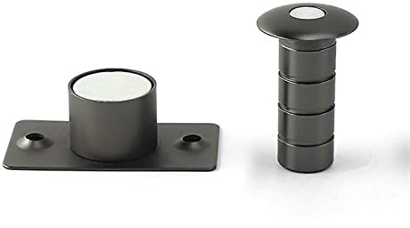 Fermaporta invisibile magnetico Fermaporta for impieghi gravosi Fermaporta a scomparsa for pavimento della porta Installazione nascosta Aspirazione silenziosa 1 pezzo (Color : Green, Size : 1 packs