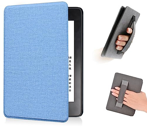 Hülle Für 6 Zoll Neue Kindle 10 Generation(Veröffentlicht Im 2019, Modell J9G29R), Dünn und Leicht Stoffetui mit Handschlaufe und Automatische Schlafen/Wach Funktion