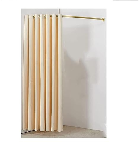 OXOAMP Mobile Fitting Room Changing Room Fitting Room Clothing Store, Simple Dressing Room Wall-Mounted Changing Room for Clothing Store, Office Fitting Room Mall (Color : B, Size : 90cm(35.43in))