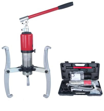 Estrattore idraulico for ingranaggi, kit estrattore idraulico for ingranaggi da 5 tonnellate, separatore di estrazione for cuscinetti ruota, estrattore a 3 ganasce, verticale e orizzontale, strumento