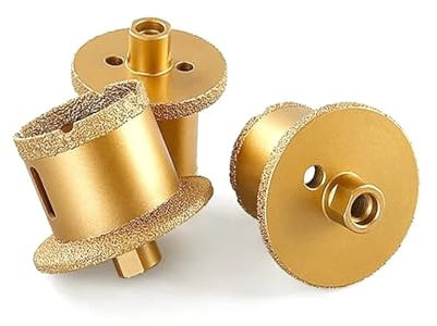 60mm 65mm 70mm Brazed Diamond Hole Drill Core Bit Hole Opener M10 Thread 1Pcs(M10 50-70)
