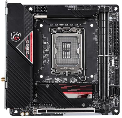 Computer Motherboards Fit For ASROCK Z690 DDR5 Z690 PHANTOM GAMING-ITX/TB4 Motherboard For Intel Core I9-12900K I5-12600K I9-13900K PCIe 5.0 X16 M.2 Mini-ITX motherboards