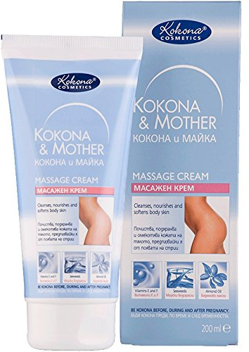 Kokona & Mother Massage Creme Anti-Dehnungsstreifen Frei von Parabenen