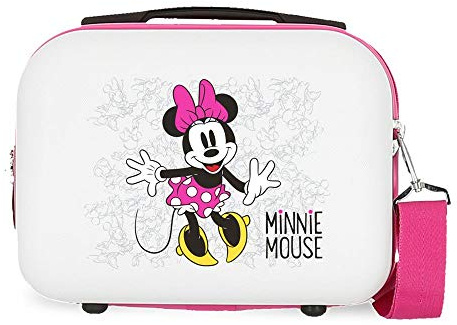 Disney Neceser de Viaje, Blanco, 29 cm, 9.14 litros