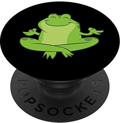 Frosch Kambo Dschungel Frosch Medizin Yoga-Frosch PopSockets Klebender PopGrip