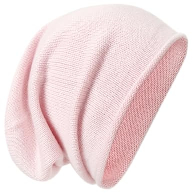 tonten Kaschmirwolle Slouchy Beanie für Damen und Herren, gestrickte Winter-Skimütze