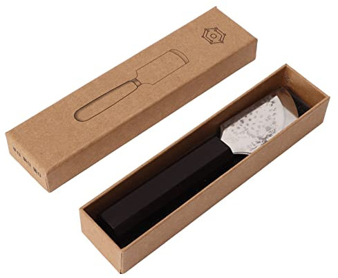 Cuchillo De Corte De Cuero, Cuchillo De Cuero Mango De Madera Metal Resistente Alta Nitidez Cuchillo De Trabajo De Cuero Ampliamente Utilizado para Cortar Recorte De Biselado