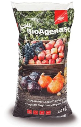 Bioagenasol - Concime organico azotato formulato sano e vigoroso, Concime Organico Azotato Per Orticole E Colture Orticole, Frutticoltura E Viticoltura - 20 KG (20)