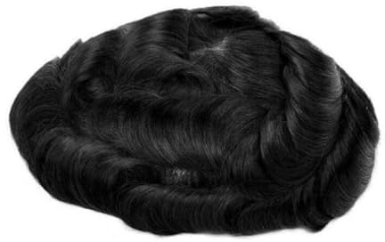 Parrucca Uomo Frontale Parrucchino for uomo Capelli umani traspiranti in pizzo pieno Parrucchino da uomo Sistema di sostituzione dei capelli con base in pizzo francese 30mm Protesi for capelli maschil